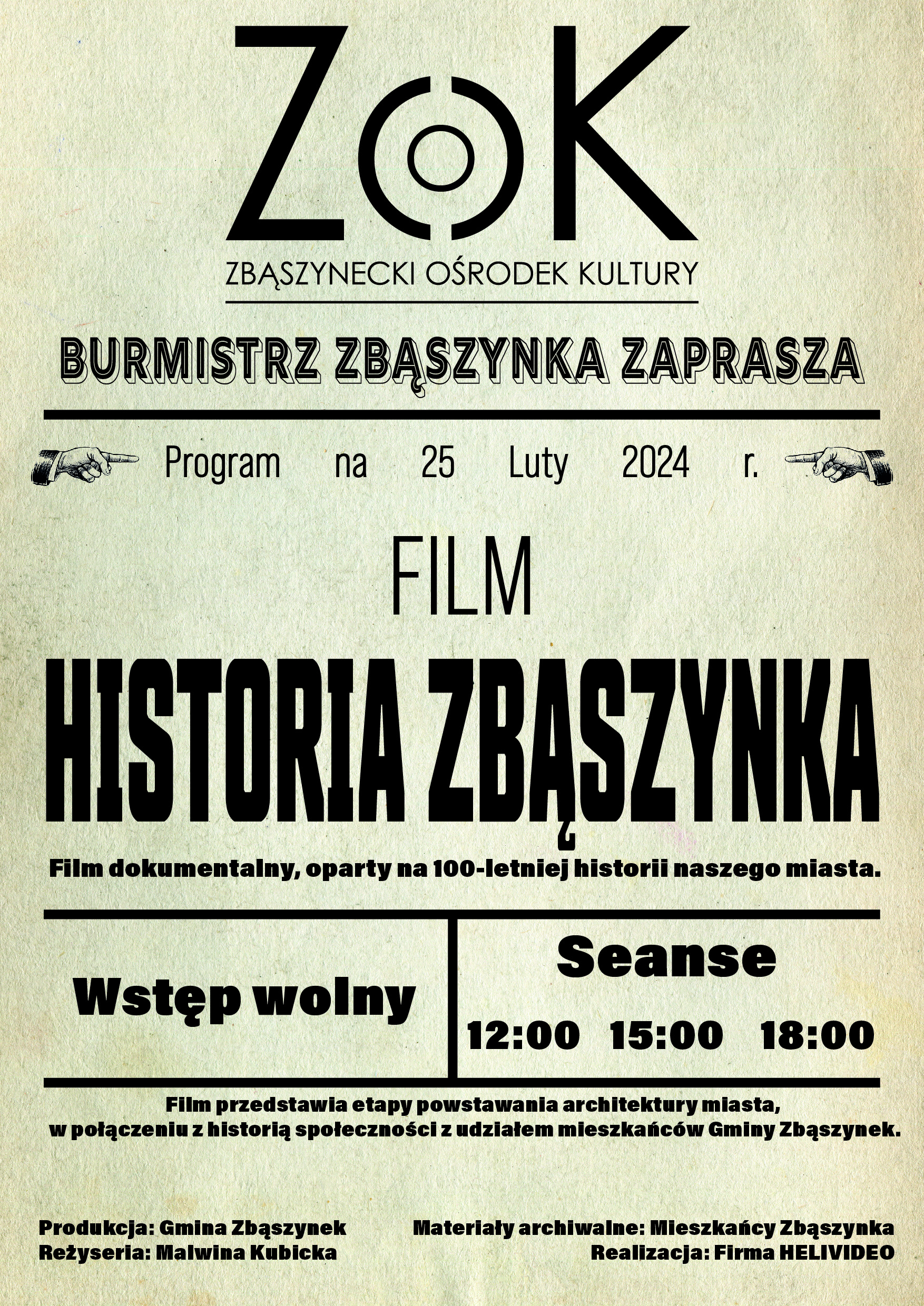 Ilustracja do informacji: FILM: HISTORIA ZBĄSZYNKA